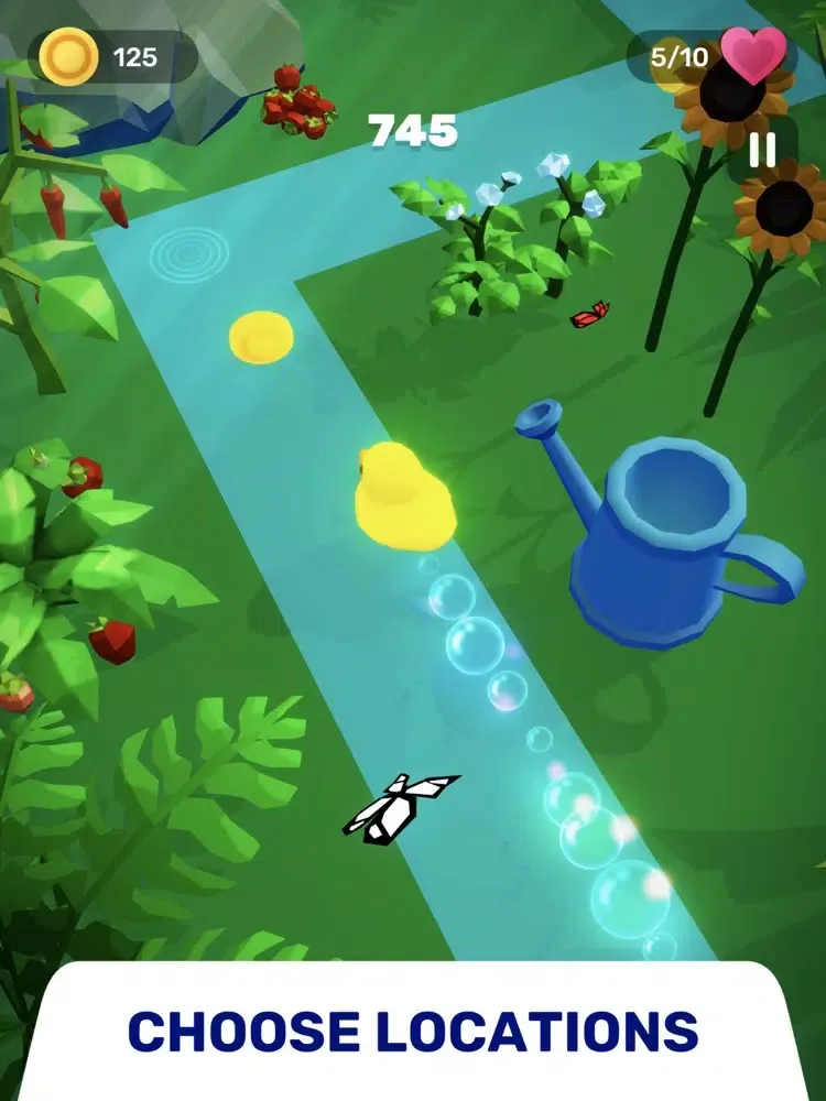 Capturas de tela do Dancing Magic Road - Line Dash iPad 