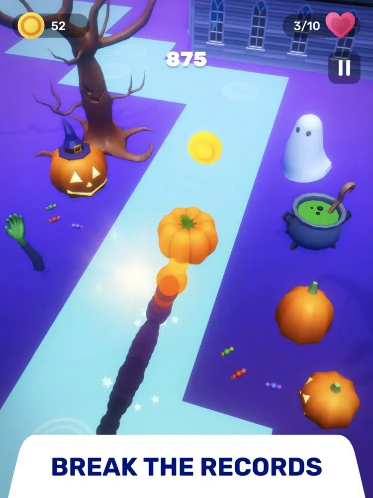 Capturas de tela do Dancing Magic Road - Line Dash iPad 
