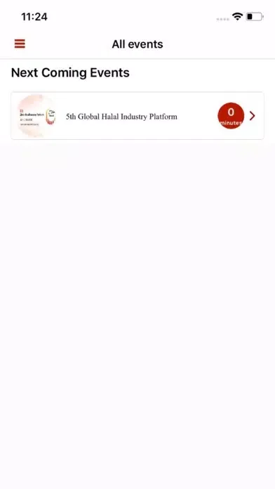 Tangkapan layar Global Halal Industry