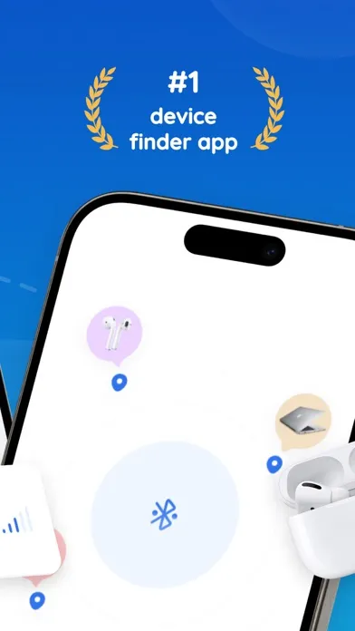 Tangkapan skrin Bluetooth Finder: Air Tracker