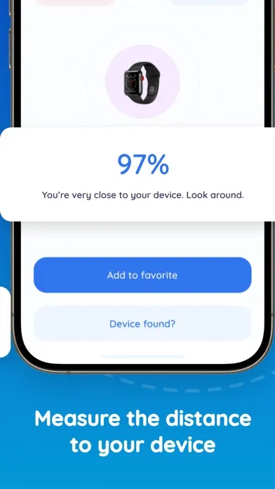 Tangkapan skrin Bluetooth Finder: Air Tracker