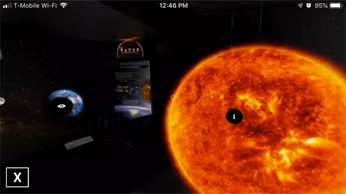 Texas Tech Museum Weather Tour سکرین شاٹس