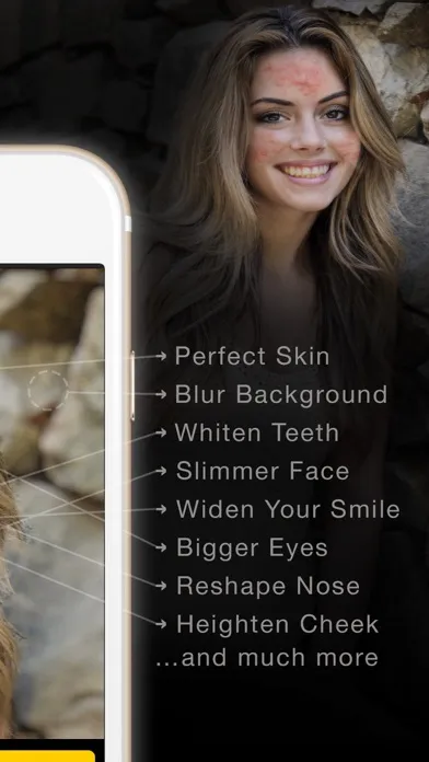 Face Perfect - tune and edit, set your selfie free Screenshots