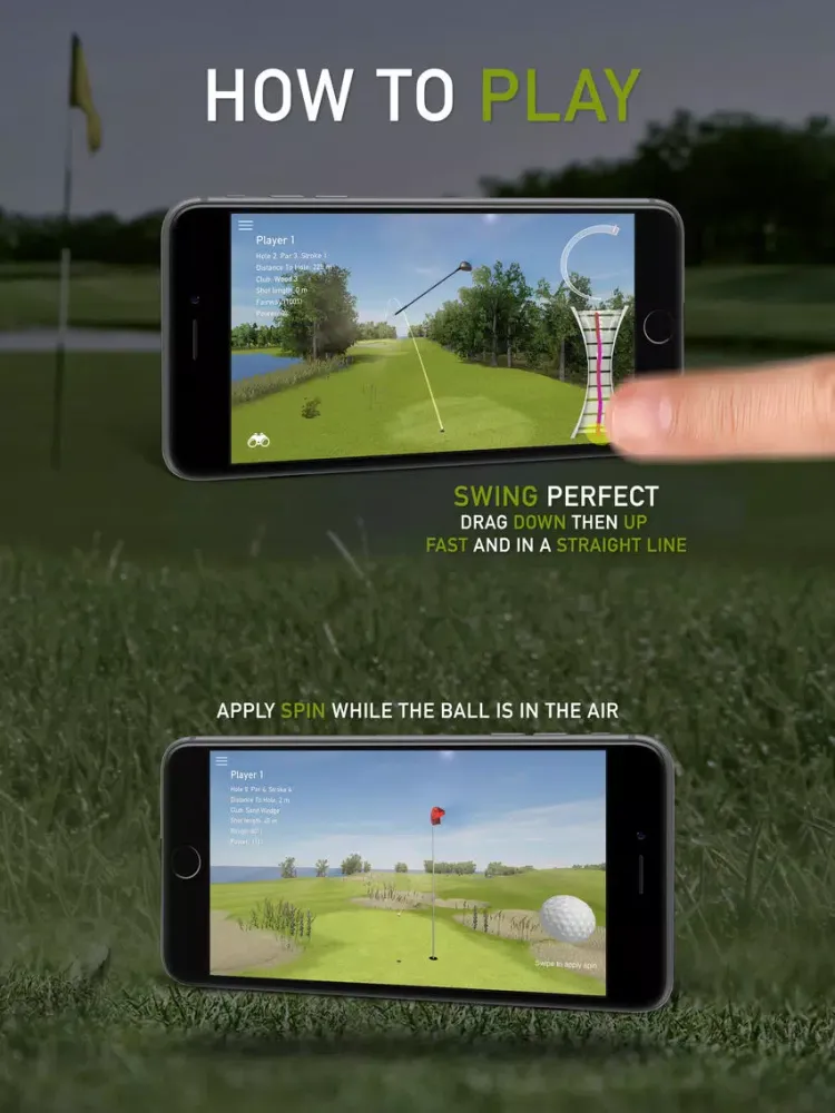 Captures d'écran de Free Golf Game - Masters Pro Tour iPad 
