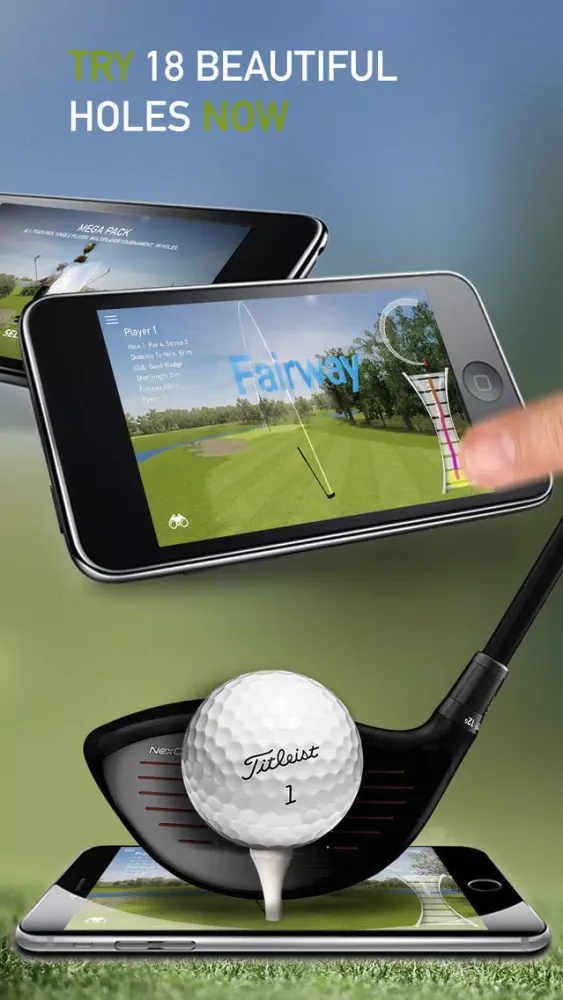 Captures d'écran de Free Golf Game - Masters Pro Tour