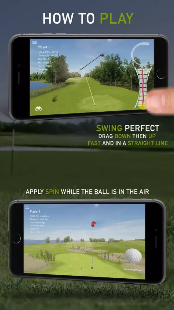 Captures d'écran de Free Golf Game - Masters Pro Tour