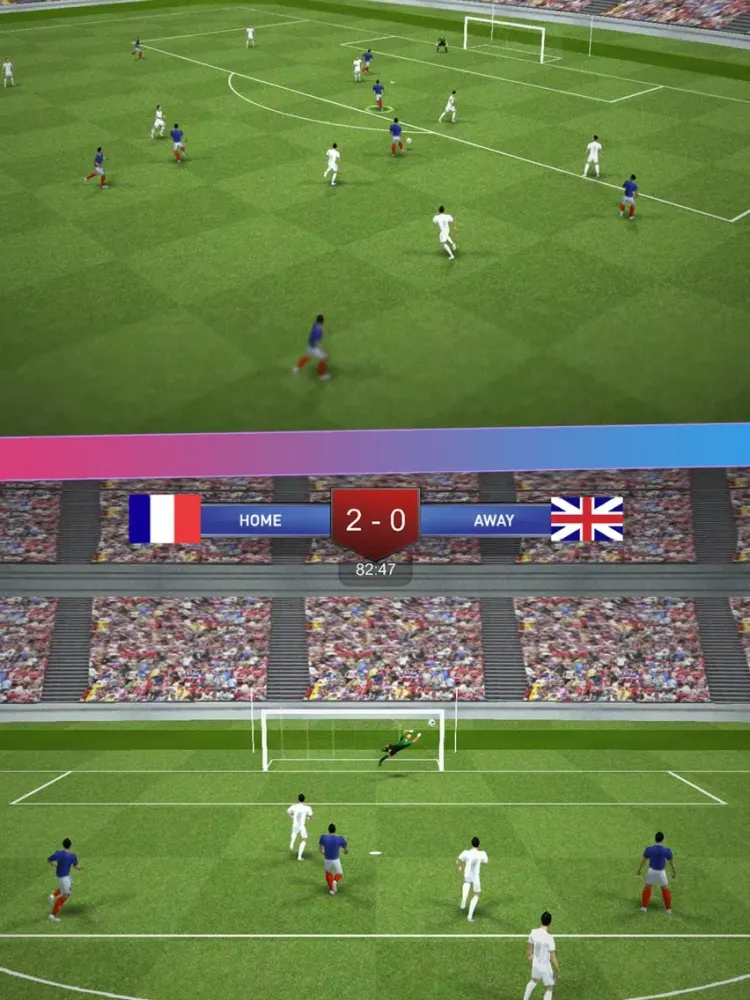 Screenshot di Soccer Game - Pro League Football Tournament iPad 