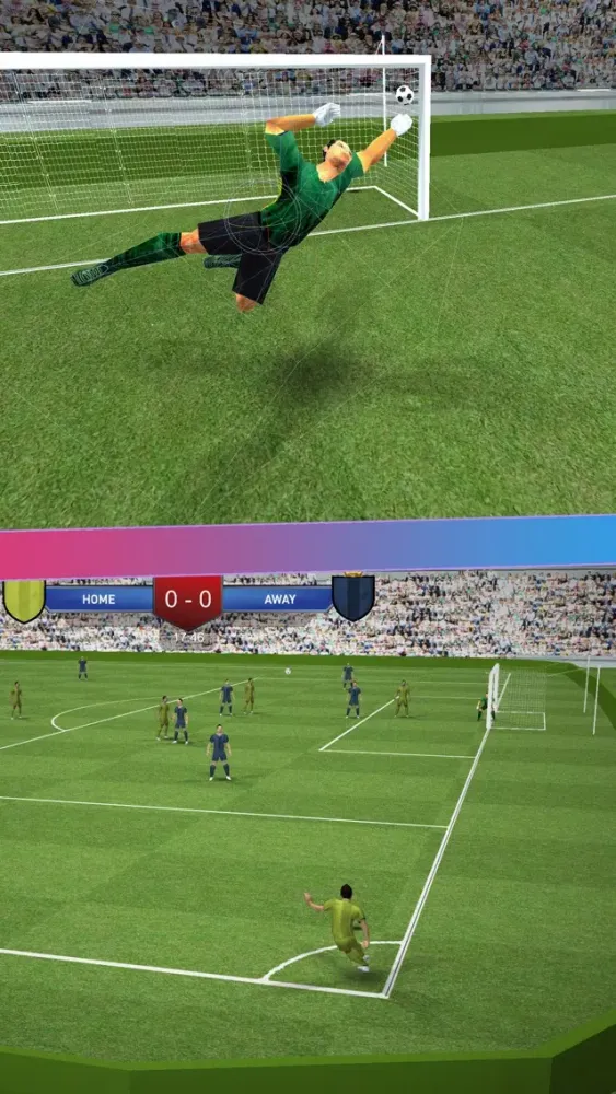Screenshot di Soccer Game - Pro League Football Tournament