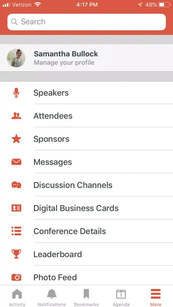 Tangkapan layar Inman Connect App