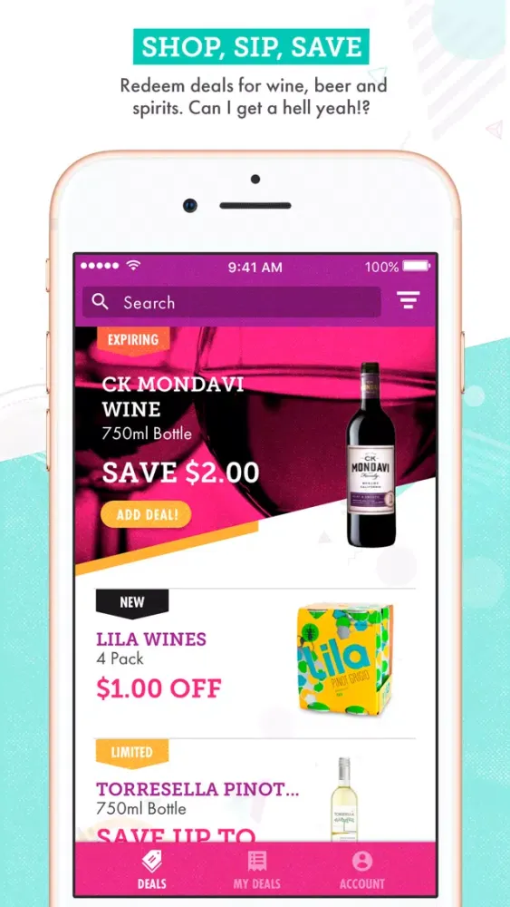 Swizl :: Shop. Sip. Save スクリーンショット