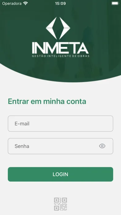 Capturas de tela do INMETA GPA