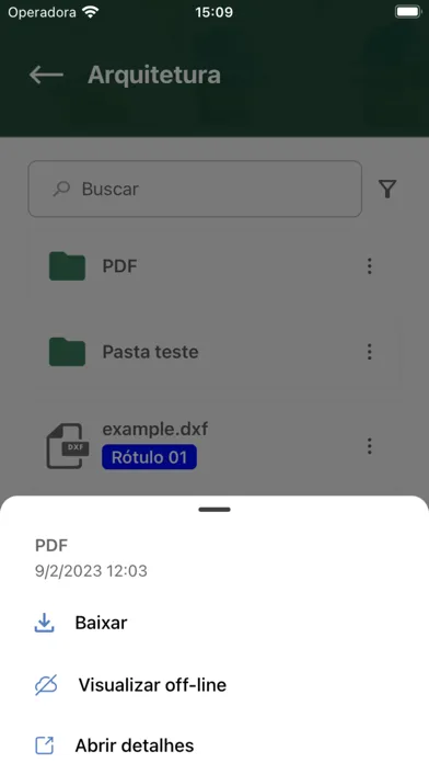 Capturas de tela do INMETA GPA