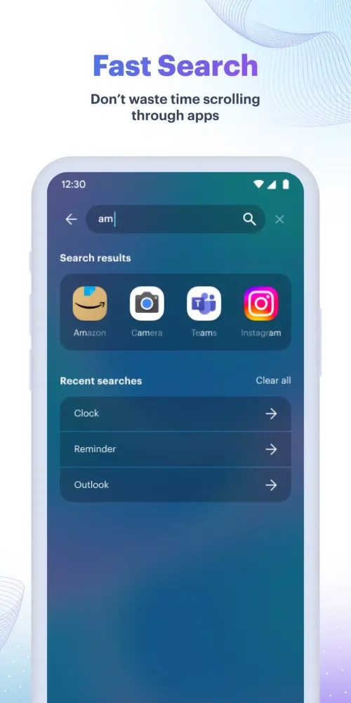 Tangkapan layar FolderWall: All Apps Organizer