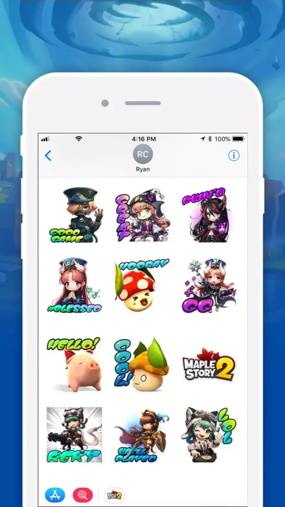 Capturas de tela do MapleStory 2