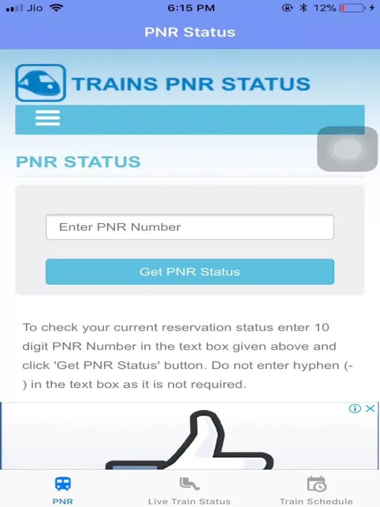 IRCTC Info iPad  スクリーンショット