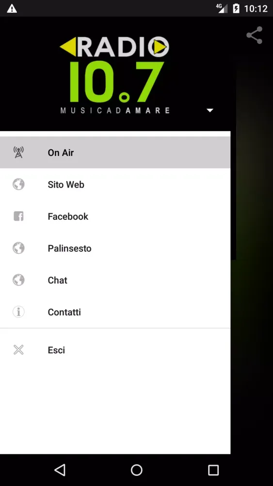 Capturas de pantalla de Radio 10.7 musicadamare