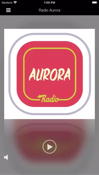 Tangkapan layar Radio Aurora app