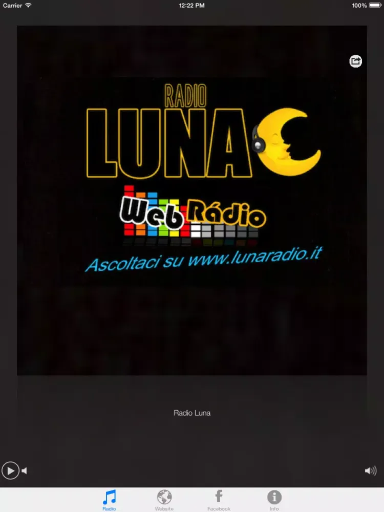 Radio Luna Marsala iPad  スクリーンショット