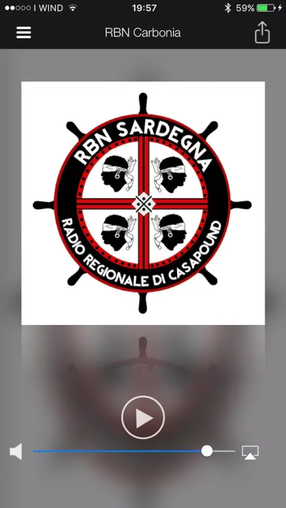 Capturas de tela do RBN Sardegna
