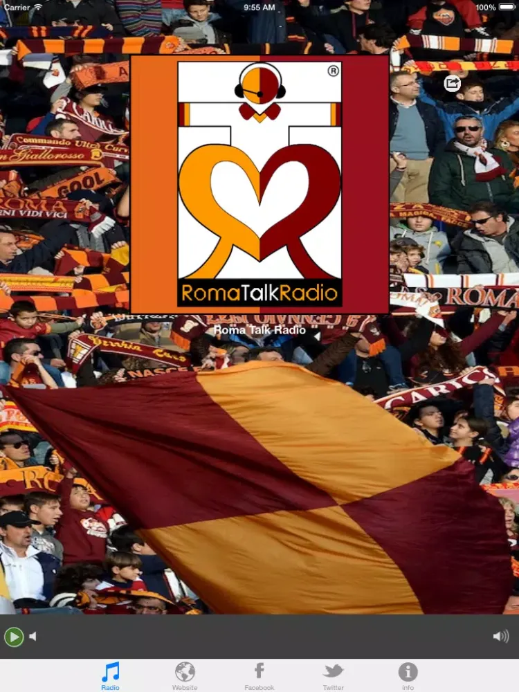 Roma Talk Radio iPad  سکرین شاٹس