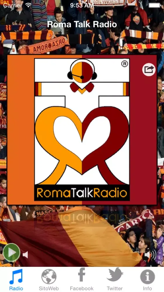 Roma Talk Radio سکرین شاٹس