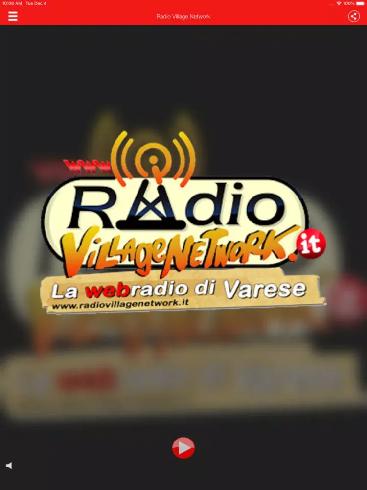 Capturas de pantalla de Radio Village Network iPad 