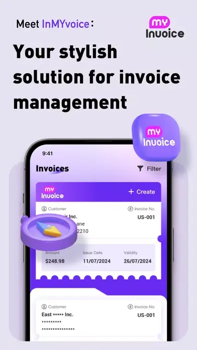 InMYvoice Easy Invoicing应用截图