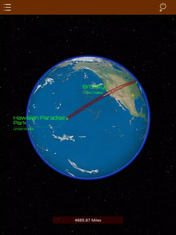 Ảnh chụp màn hình của Horizon - Distance between cities iPad 