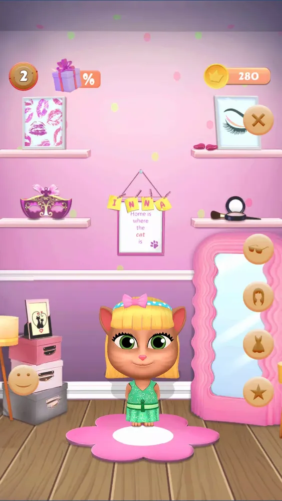 My Virtual Pet Inna - Cat Game Screenshots