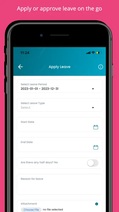 InnBuilt Mobile Attendance App 스크린샷