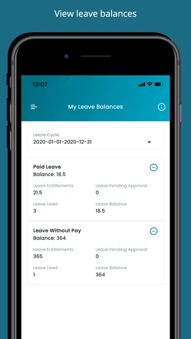 InnBuilt Mobile Attendance App 스크린샷