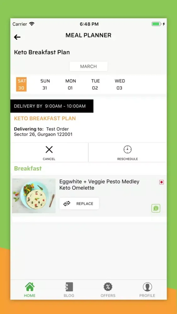 Zrzuty ekranu Keto Garden - Order Keto Meals