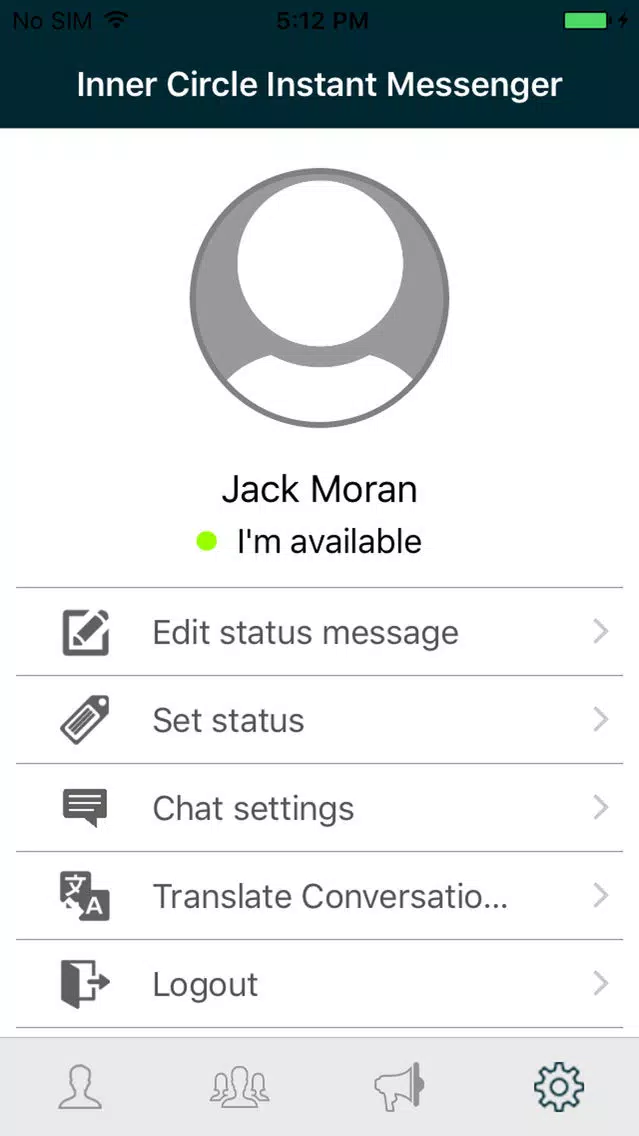 Inner Circle Instant Messenger سکرین شاٹس