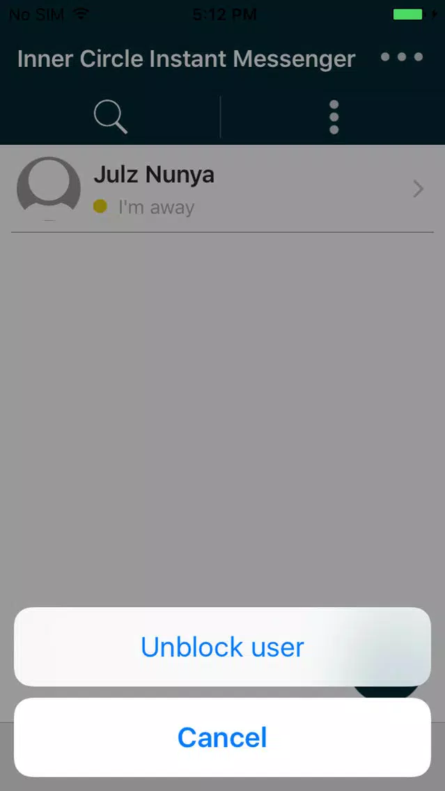 Inner Circle Instant Messenger سکرین شاٹس