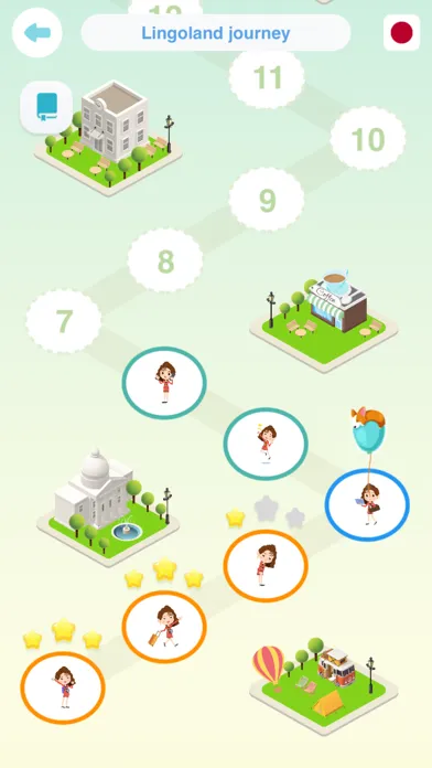 Скриншоты Lingo Land App