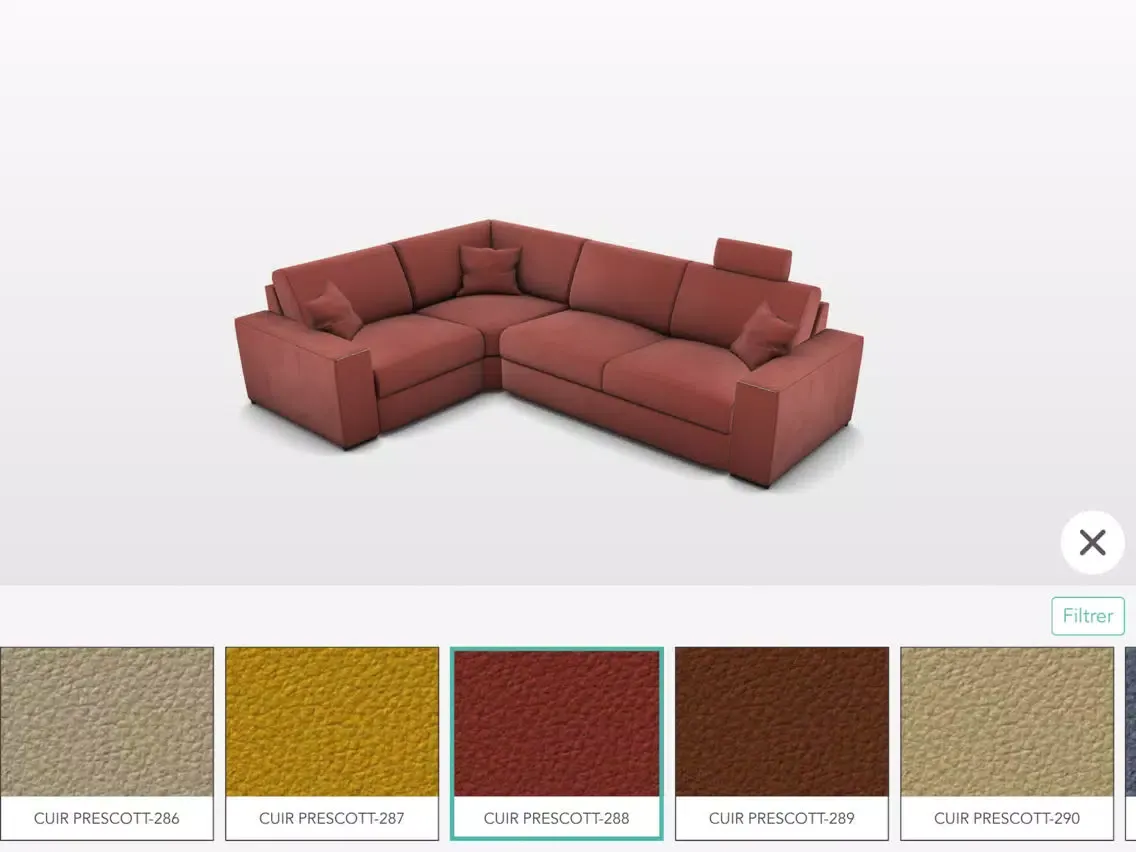 Convertible Contemporain 3D iPad  سکرین شاٹس