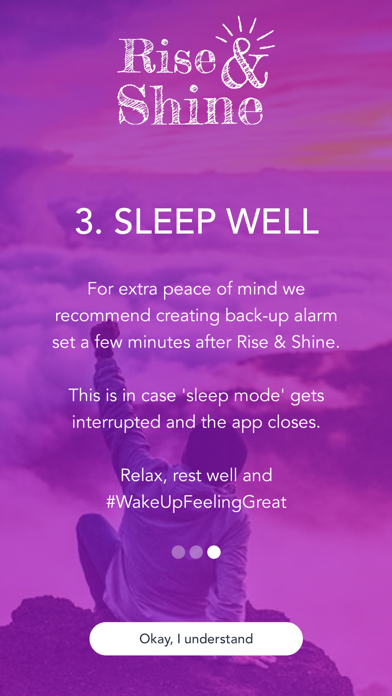 Rise & Shine Alarm Clock应用截图
