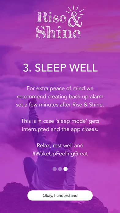 Rise & Shine Alarm Clock应用截图