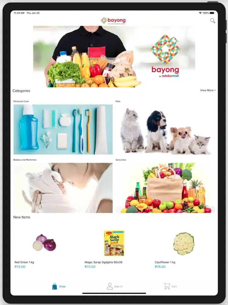 تصاویر Bayong iPad 