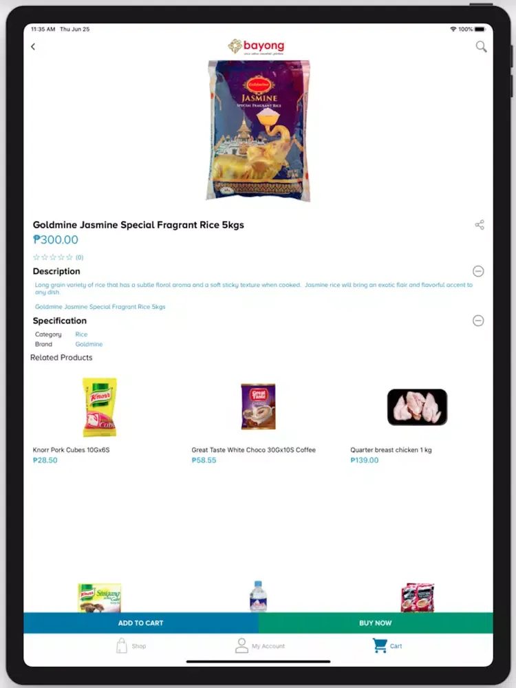 تصاویر Bayong iPad 