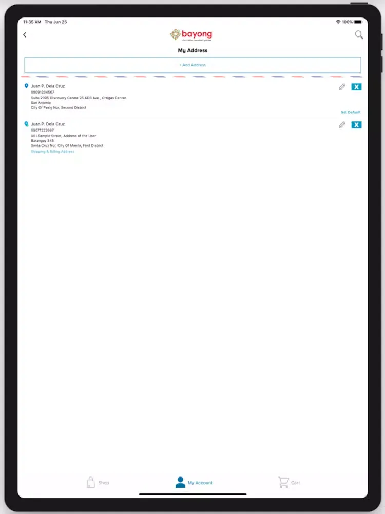 تصاویر Bayong iPad 