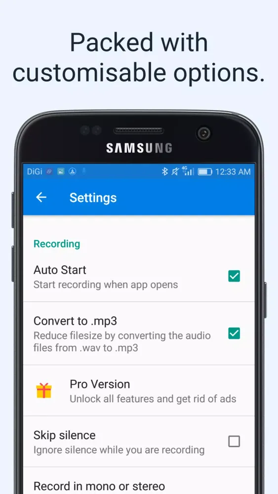 تصاویر VoiceDrop (Audio To Dropbox)