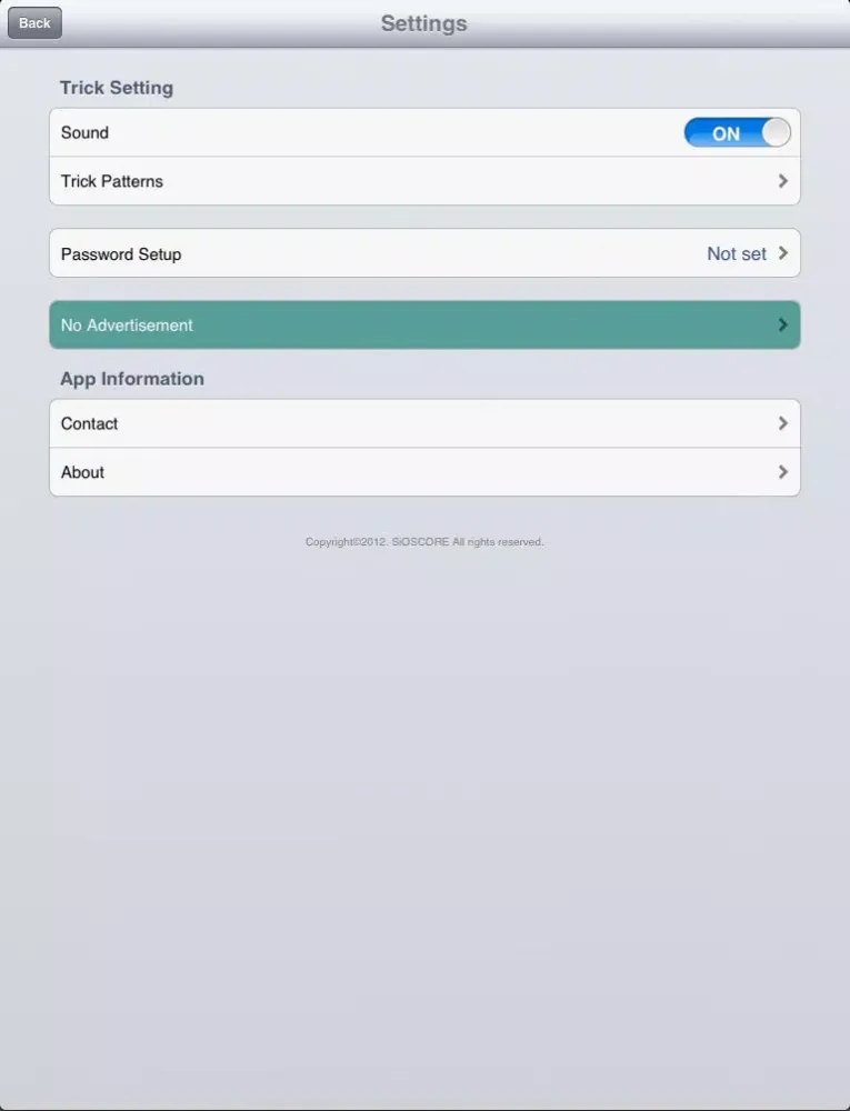 【Don't touch】ー Carelessly and hurt You touch my App! iPad  Screenshots