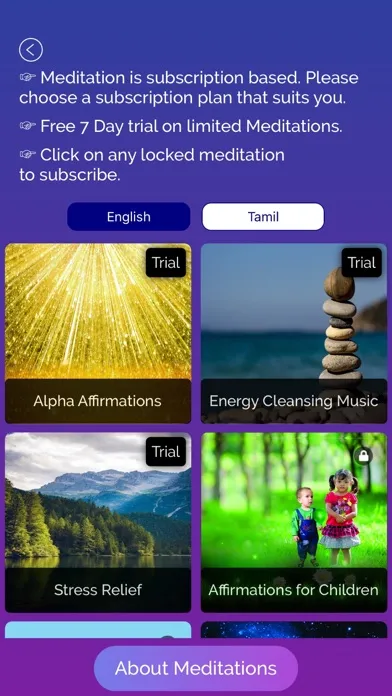 ภาพหน้าจอของ Alpha Mind Power