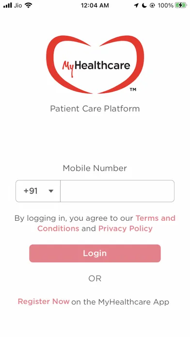 Captures d'écran de MyHealthcare Plus