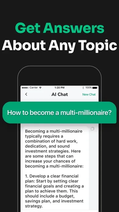 Zrzuty ekranu ChatWise: Chat with Ask AI