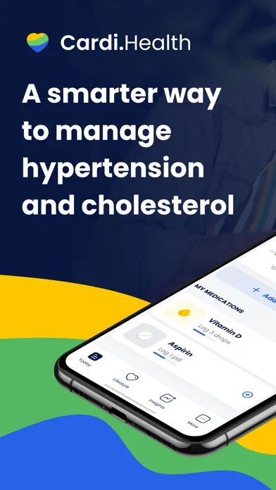 Tangkapan skrin Cardi Health: Heart Health App