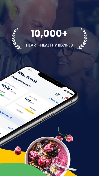 Tangkapan skrin Cardi Health: Heart Health App