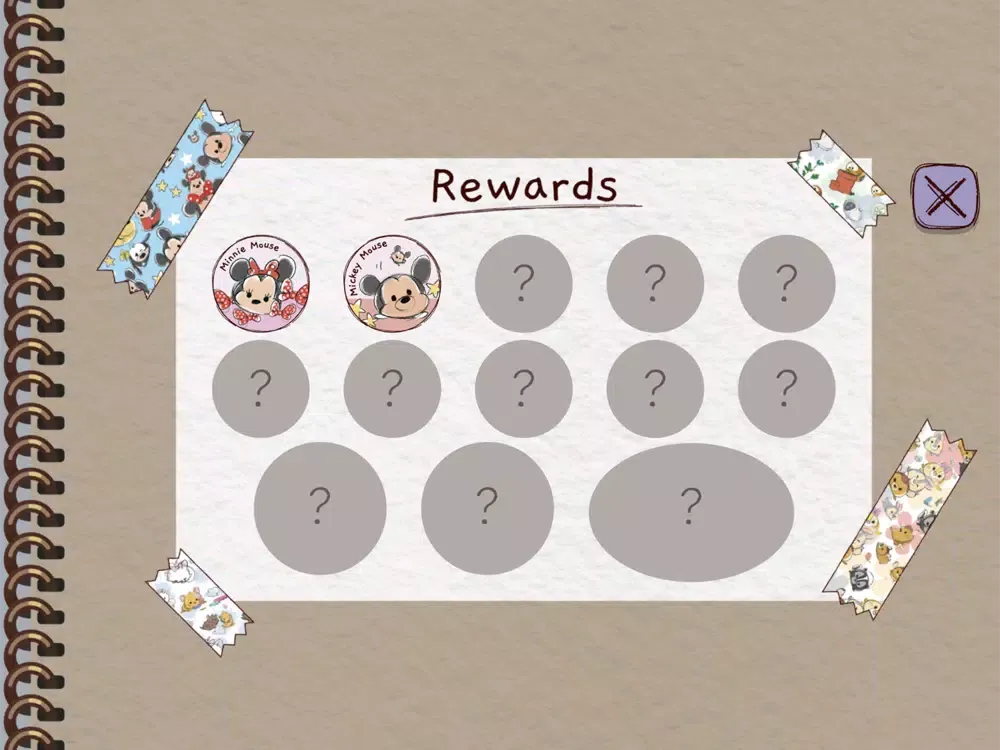 Tangkapan skrin Disney Grammar Land iPad 