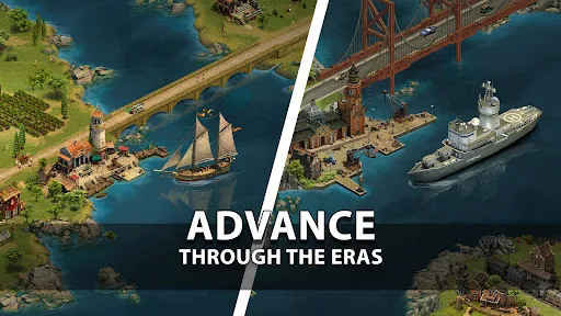 Tangkapan skrin Forge of Empires: Build a City